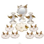 Sophisticated Haft-sin Set for Nowruz Persian New Year Birds