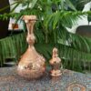 Decorative Copper Bottle Handcrafted Hammered Sevda