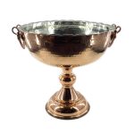 Copper Serving Bowl Suitable for Fruits and Sweets Hammered Vivo