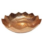 Persian Copper Serving Bowl Suitable for Fruits and Sweets Hammered