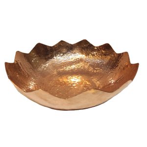 Persian Copper Serving Bowl Suitable for Fruits and Sweets Hammered