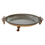 Persian Copper Serving Platter Hammered Sarv
