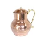 Persian Copper Pitcher Traditional Hammered Tina