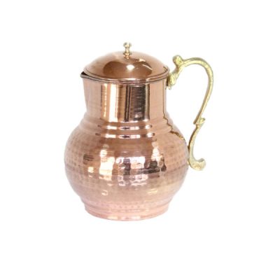 Persian Copper Pitcher Traditional Hammered Tina