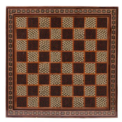 Persian Wooden Chess Board Model Lux