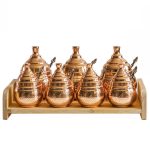 Handcrafted Copper Storage Jar – Ideal for Kitchen Organization – Set of 14