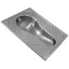 Persian Stainless Steel Squat Toilet Pan - Premium Squatting Pan