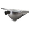 Persian Stainless Steel Squat Toilet Pan - Premium Squatting Pan