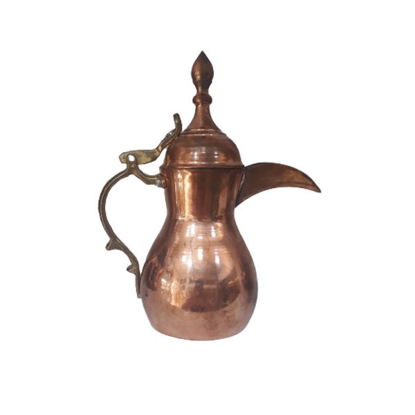 Copper Dallah Coffee Pot for Brewing Qahwa & Arabic Coffee – Ahmadi