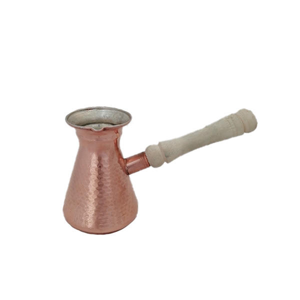 Turkish Coffee Pot – Traditional Hammered Copper Cezve / Ibrik, Kia