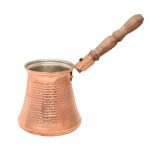 Turkish Coffee Pot - Traditional Hammered Copper Cezve / Ibrik, Kia II