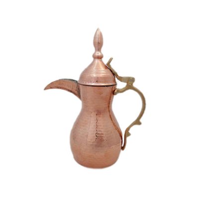 Copper Dallah Coffee Pot for Brewing Qahwa & Arabic Coffee – Kiani