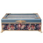 Wooden Tea Bag Organizer Box with Chests Darya