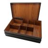 Persian Wooden Organizer with chests for Tea Bags and Nuts Deer