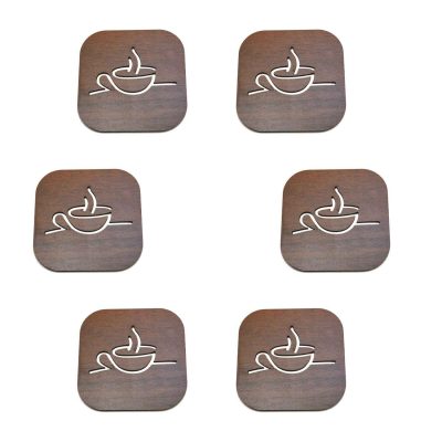 Hamta Multi-Use Wooden Organizer with Tea Compartments