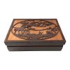 Persian Wooden Organizer with chests for Tea Bags and Nuts Horse