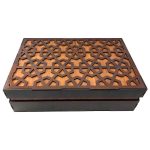 Persian Wooden Organizer with chests for Tea Bags and Nuts Karen