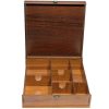 Persian Wooden Organizer with chests for Tea Bags and Nuts Love