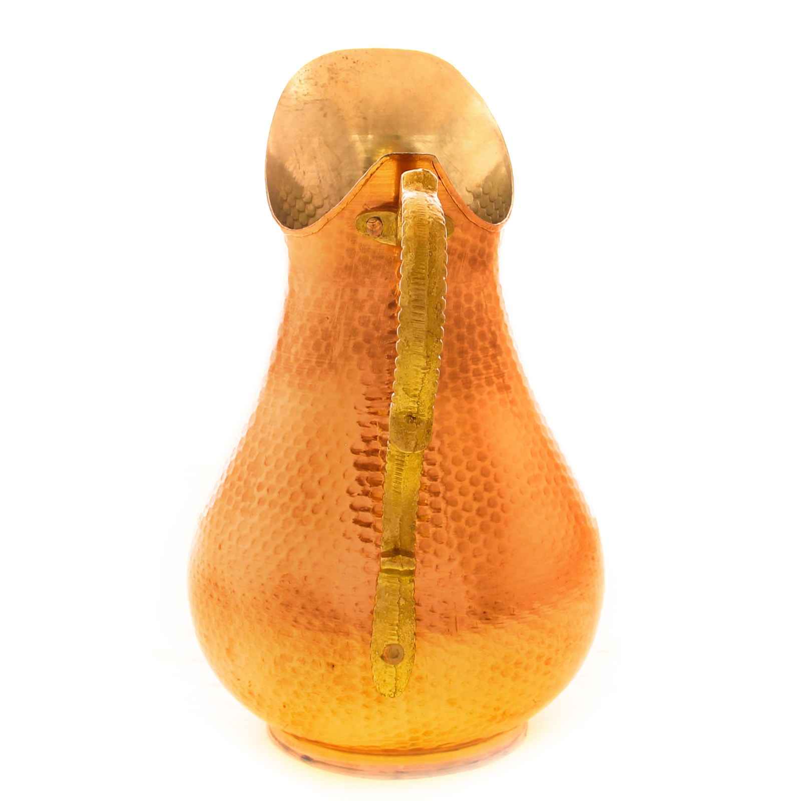 Persian Copper Pitcher Traditional Hammered Darya
