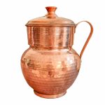 Persian Copper Pitcher Traditional Hammered Fahimi