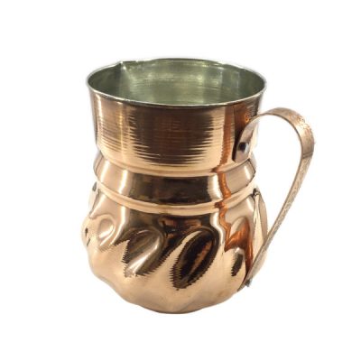 Persian Copper Pitcher Traditional Hammered Faran