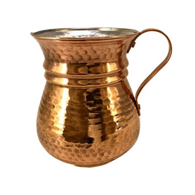 Persian Copper Pitcher Traditional Hammered Kara II