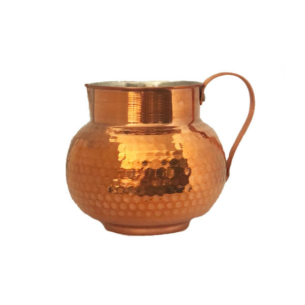 Persian Copper Pitcher Traditional Hammered Kiana