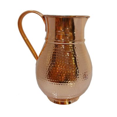 Persian Copper Pitcher Traditional Hammered Miras