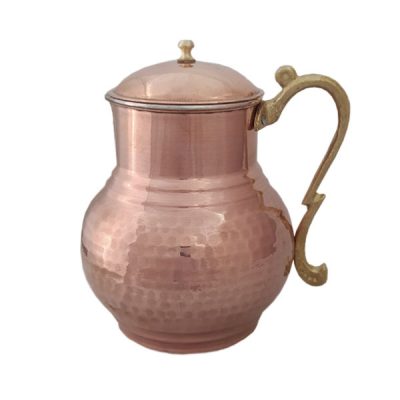 Persian Copper Pitcher Traditional Hammered Savin I