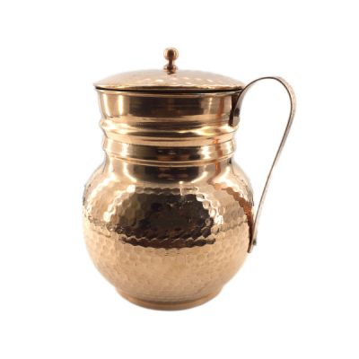 Persian Copper Pitcher Traditional Hammered Silva