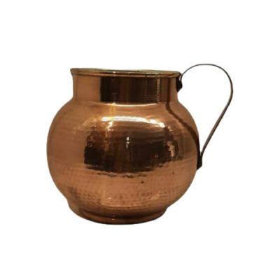 Persian Copper Pitcher Traditional Hammered Silva III