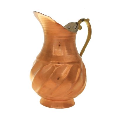 Persian Copper Pitcher Traditional Hammered Tanin