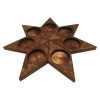 Wooden Haft-sin Set for Nowruz Persian New Year Diamond