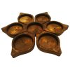 Wooden Haft-sin Set for Nowruz Persian New Year Flower