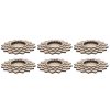 Wooden Haft-sin Set with Mirror for Nowruz Persian New Year Tala