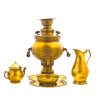 Persian Brass Samovar Decorative Charcoal Tea Maker 6-Liter