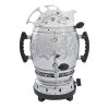 Gas Samovar Tea Maker with Teapot Floral Motifs 6-Liter