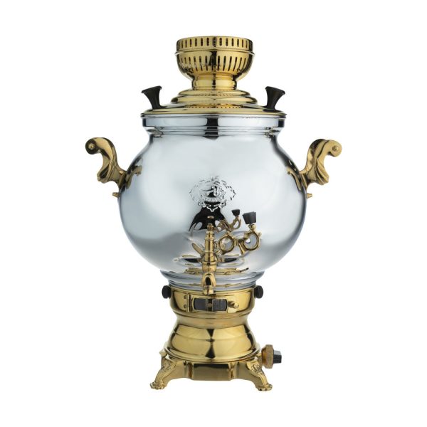 Persian Gas Samovar Tea Maker Smooth Finish 8-Liter