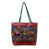 Ethnic Tote Bag with Baluchi Embroidered Model Elephant