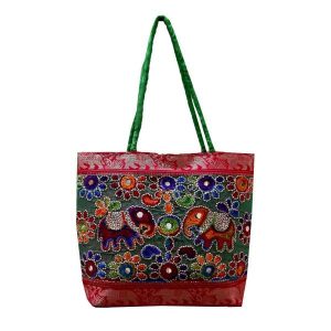 Balochi Embroidery Suzani Handbag Model Elephant