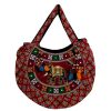 Ethnic Tote Bag with Baluchi Embroidered Model Mania