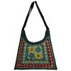 Ethnic Suede Boho Shoulder Bag Embroidered Golzar Design