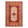 Persian Wool Carpet Hand-Knotted with Medallion design 2.5 Meter Red