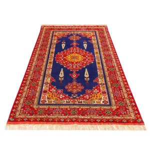 Hand Knotted Persian 2.5 Meter Rug Red Color