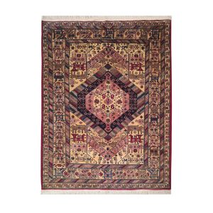 Handwoven Persian Wool Carpet Model Bina