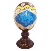 Persian Decorative Hand Painted Ostrich Egg Shell - Hendesi
