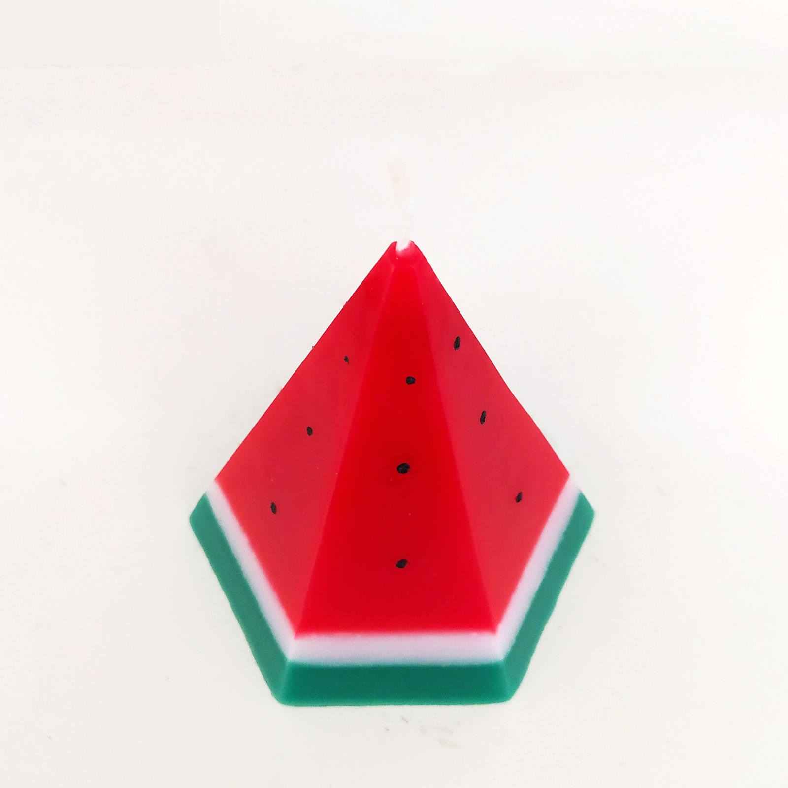 Watermelon Candle – Model II, Ideal for Shabe Yalda Celebration