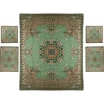 Persian Bedspread Set – Oriental Style Double Size with Termeh Fabric – Lana