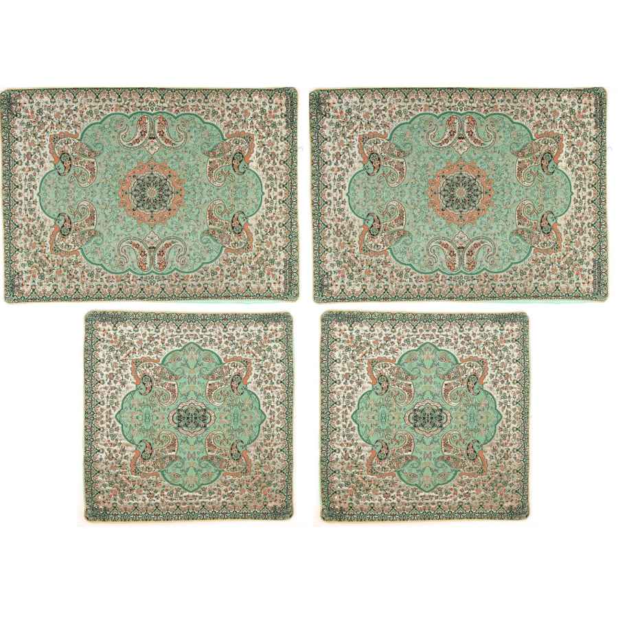 Persian Bedspread Set – Oriental Style Double Size with Termeh Fabric – Lana