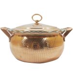 Persian Copper Stock Pot – Traditional Hammered Cooking Style Kabiri